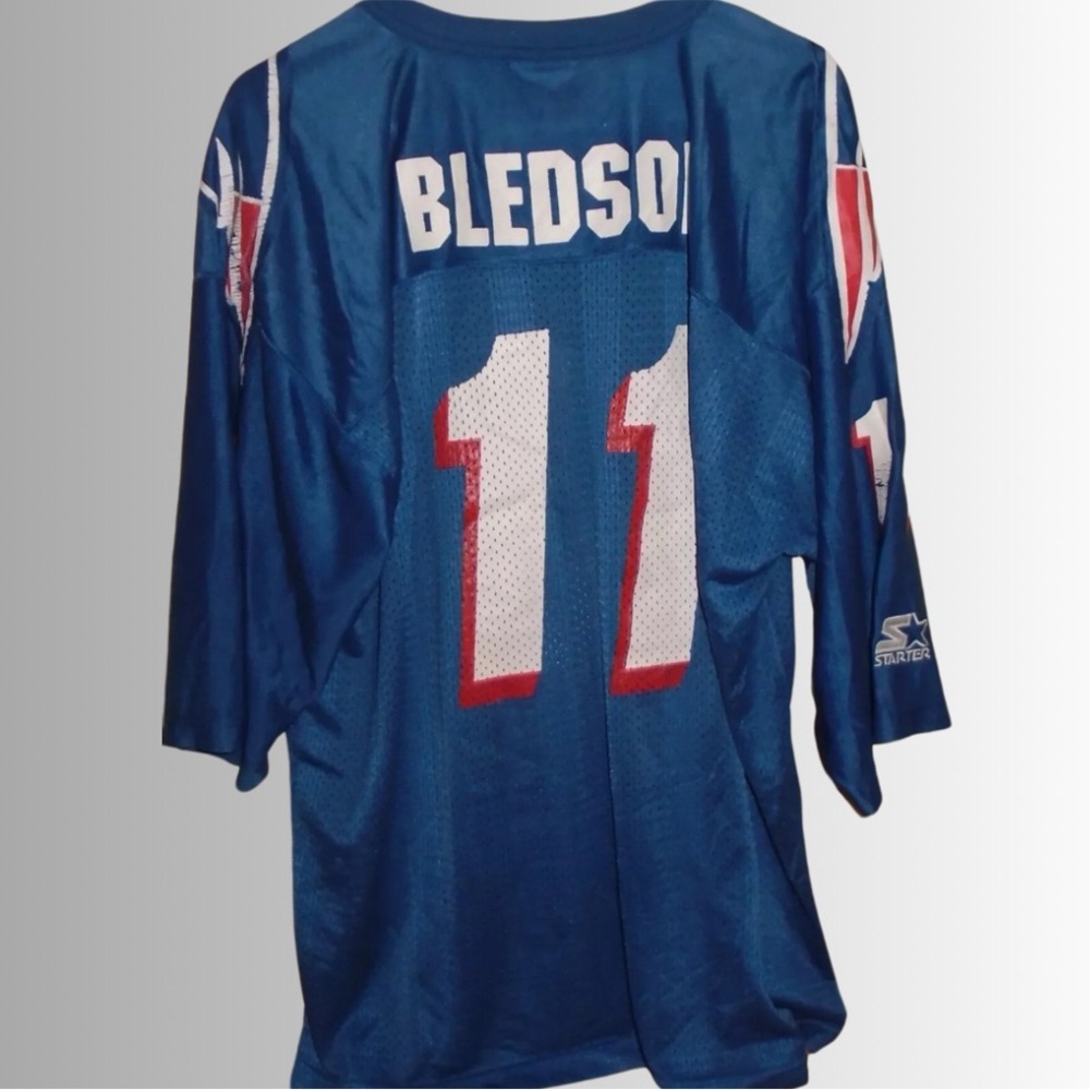 Vintage NFL Starter New England Patriots Jersey Drew Bledsoe